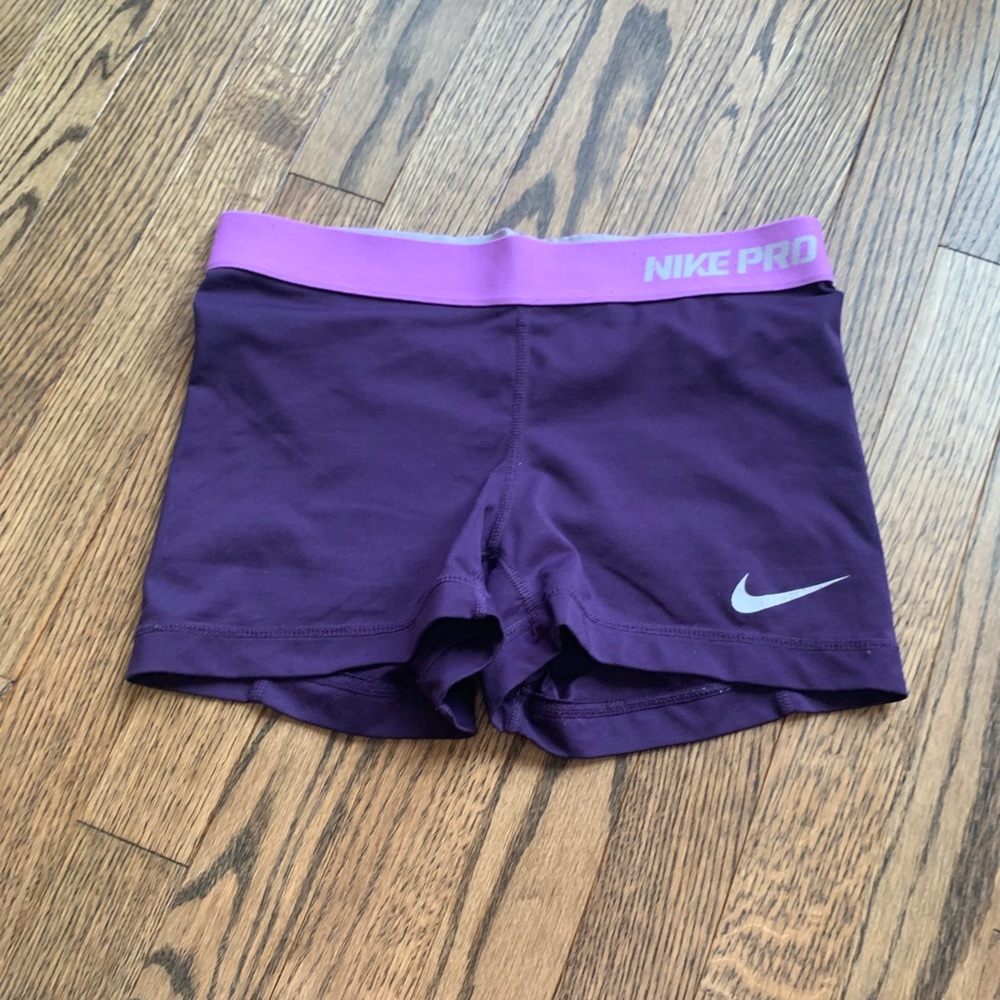 Nike pro spandex shorts